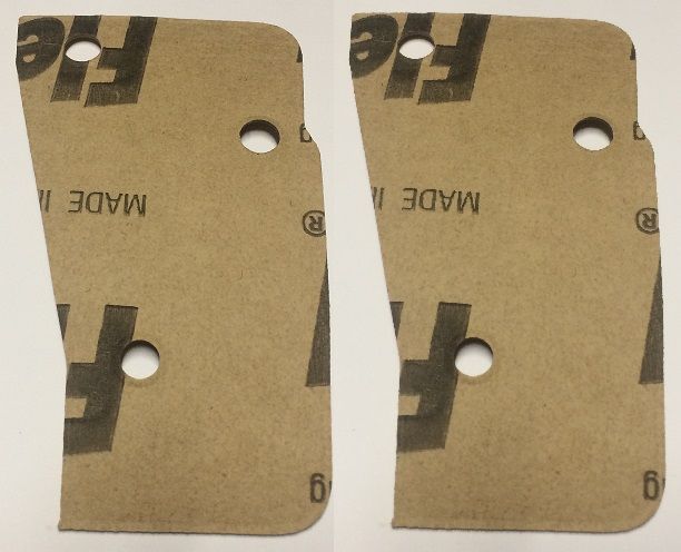 DOOR CATCH BODY GASKETS x2 (Triumph Stag) (1970- 77)